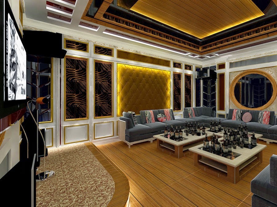 Thạch cao phòng karaoke 04